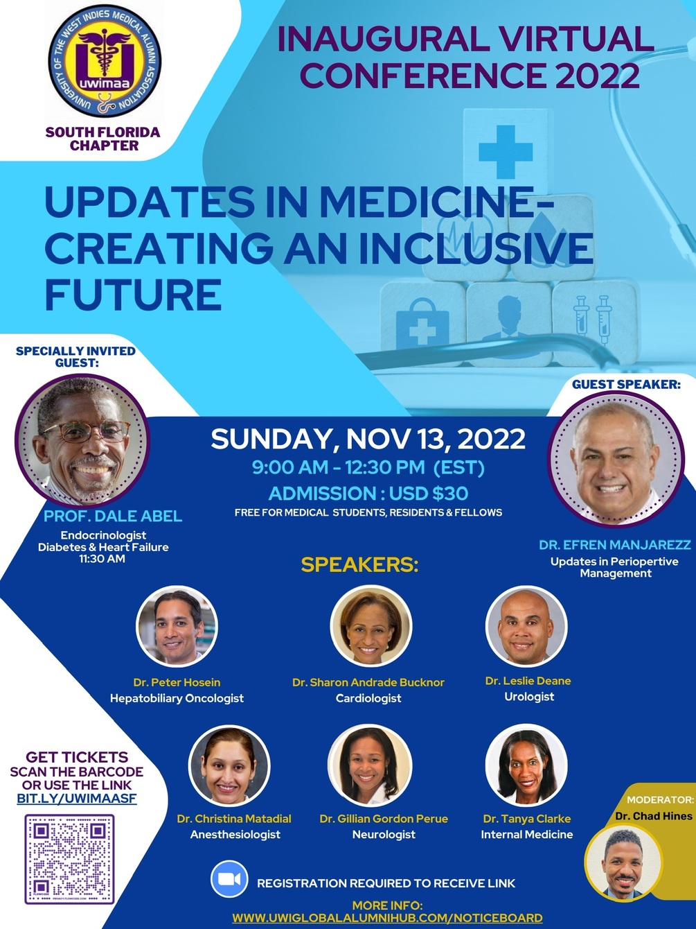 Webinar- Updates in Medicine, creating an inclusive future
