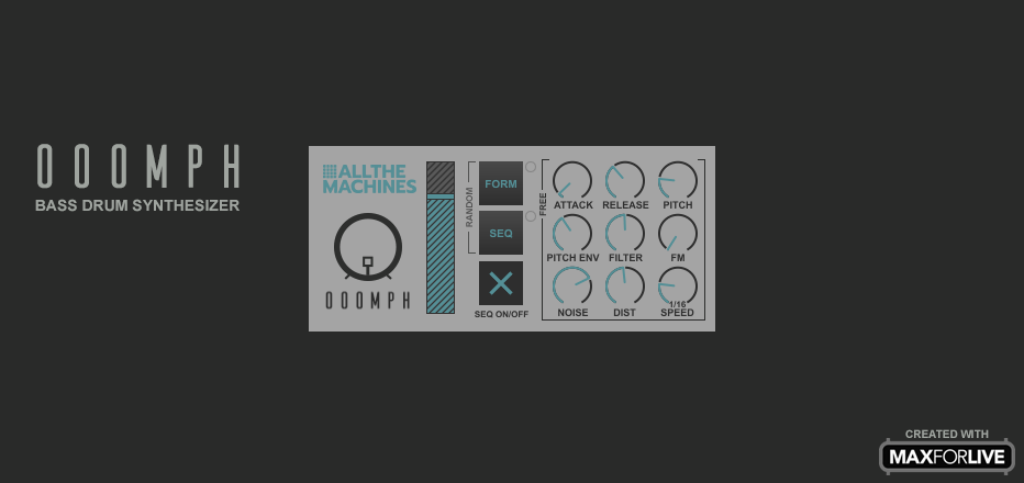 Ooomph - M4L - Bass Drum Synthesizer - view 1 of 1