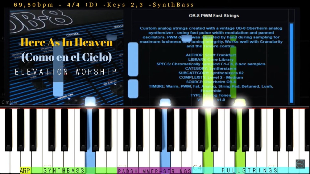 Here As In Heaven (Elevation Worship) Patch Ableton Live & Omnisphere