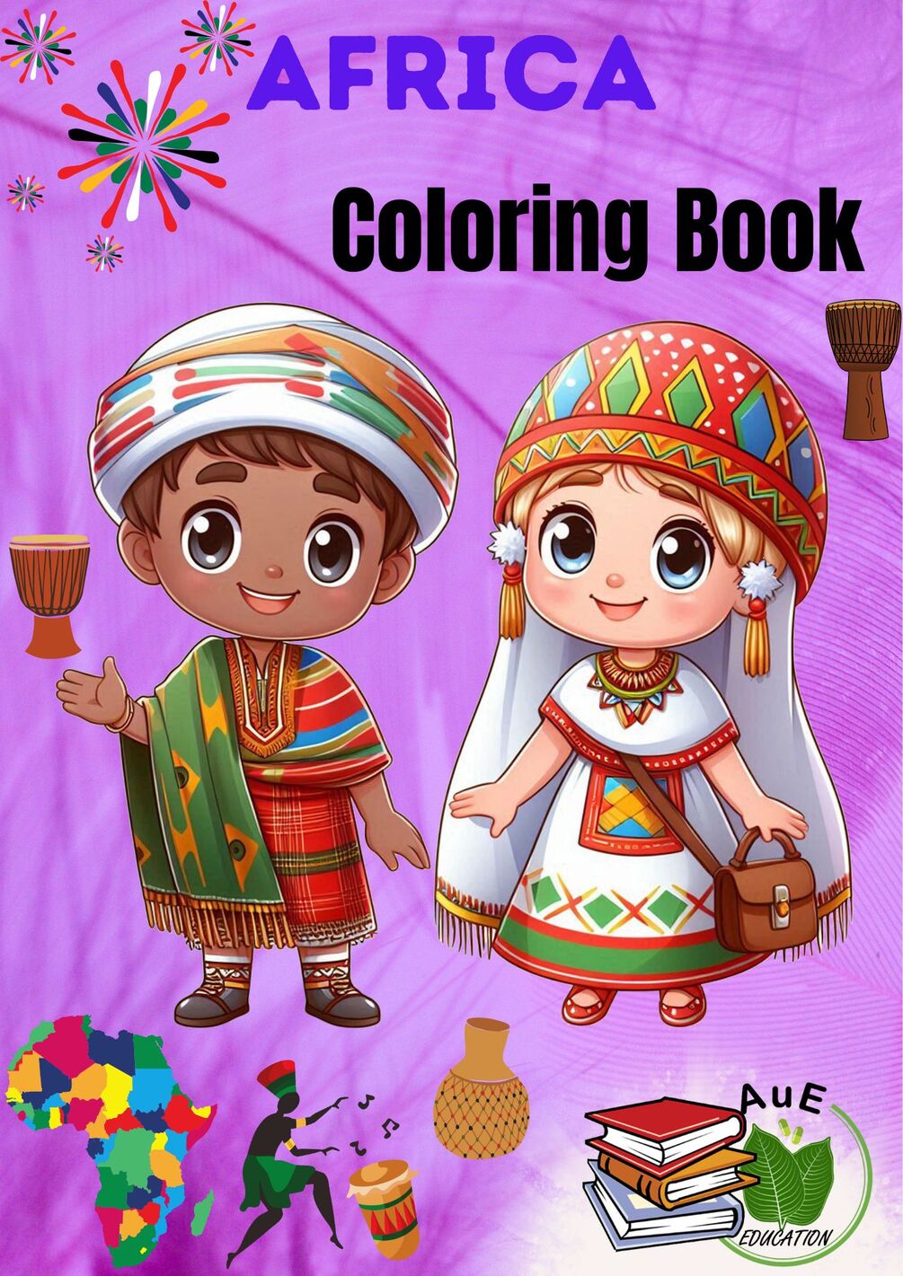 Coloring Book: Africa