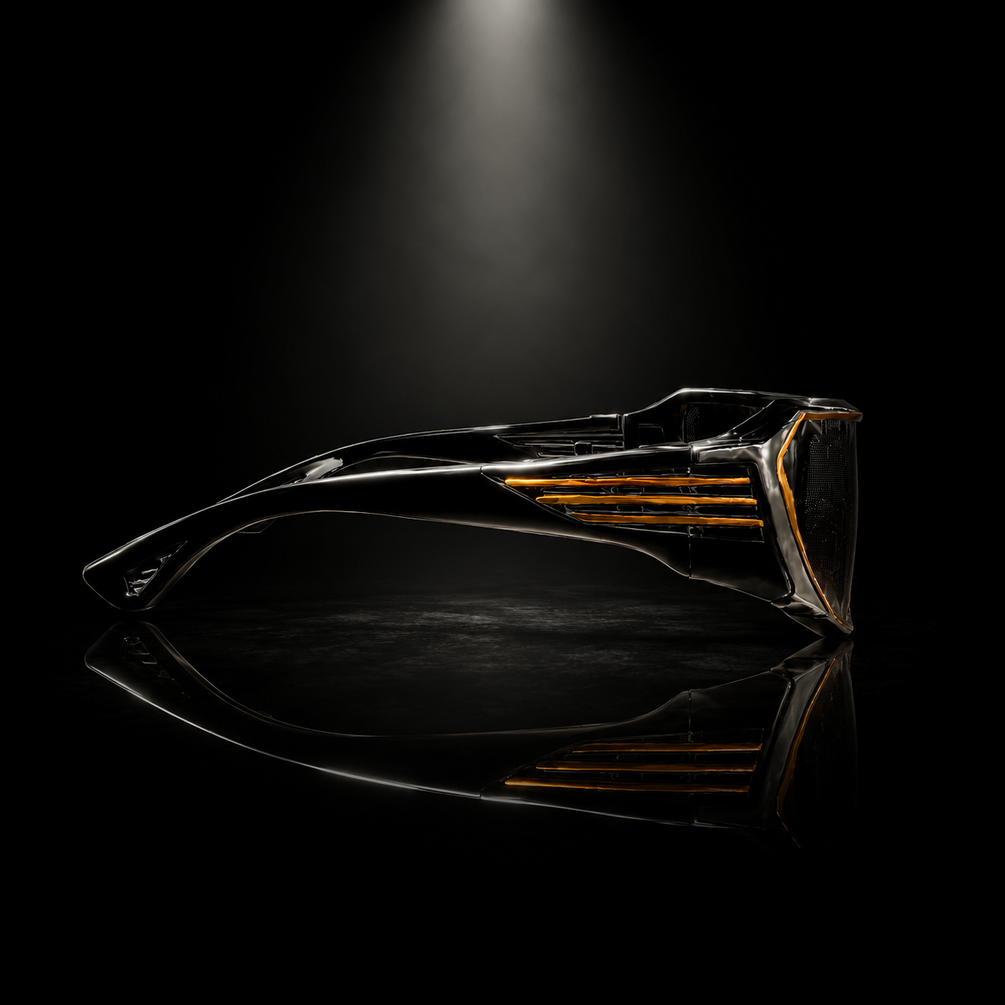 Chrome Eclipse Visor close detail