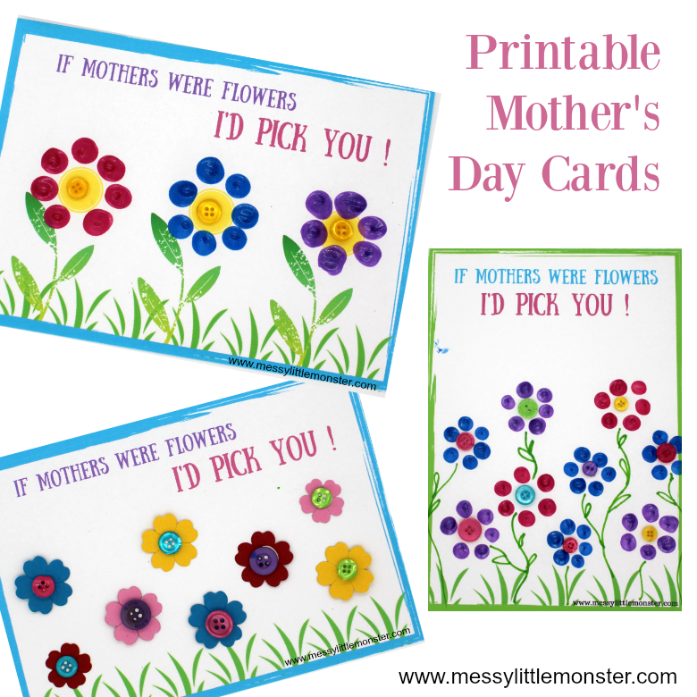 Handmade Happy Mother's Day Cards - Mum is my Queen