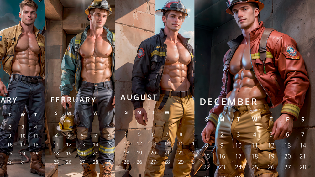 Free 2025 Calendar Firefighters