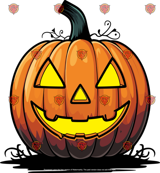 Classic Carved Pumpkin