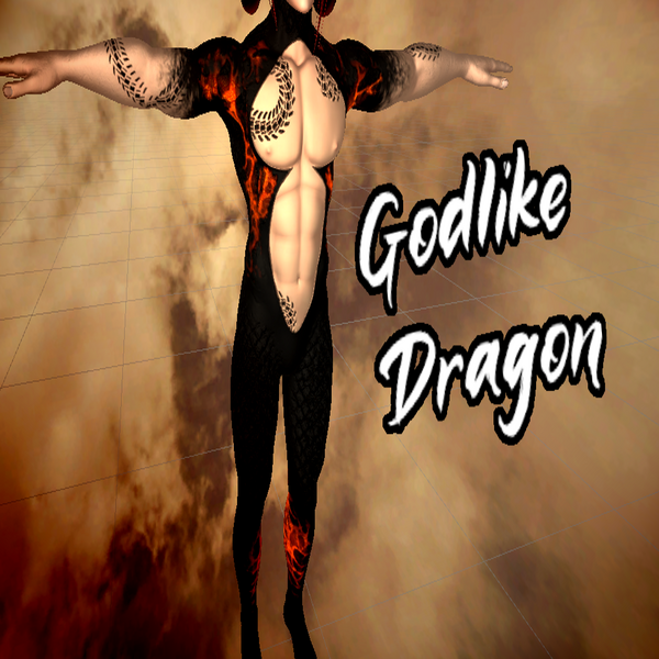 Godlike Dragon (VRChat Body Texture)