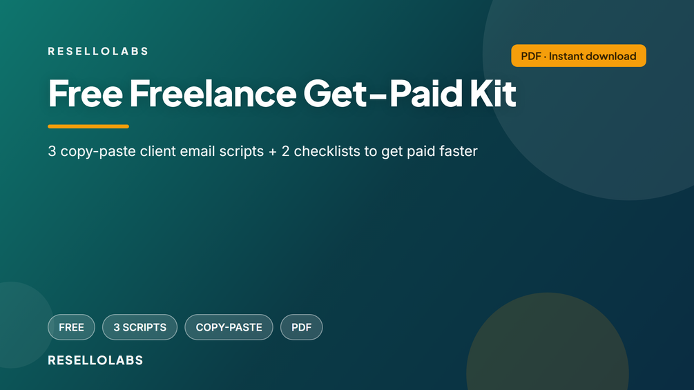 Free Freelance Get-Paid Starter Kit preview
