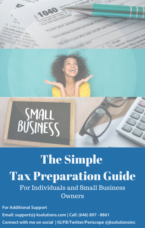 The simple tax preparation guide