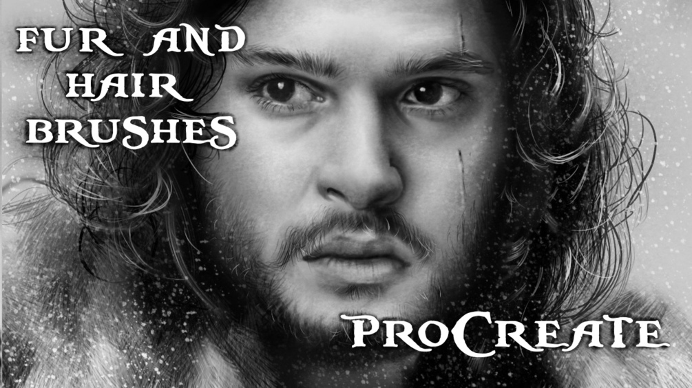 Fur and Hair Brushes Procreate