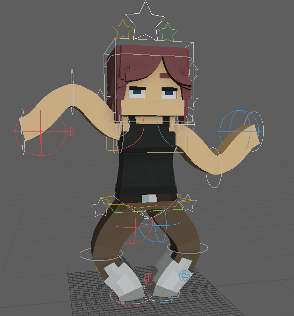 Pickzz's Minecraft Rig | Blender 3.5/4.0