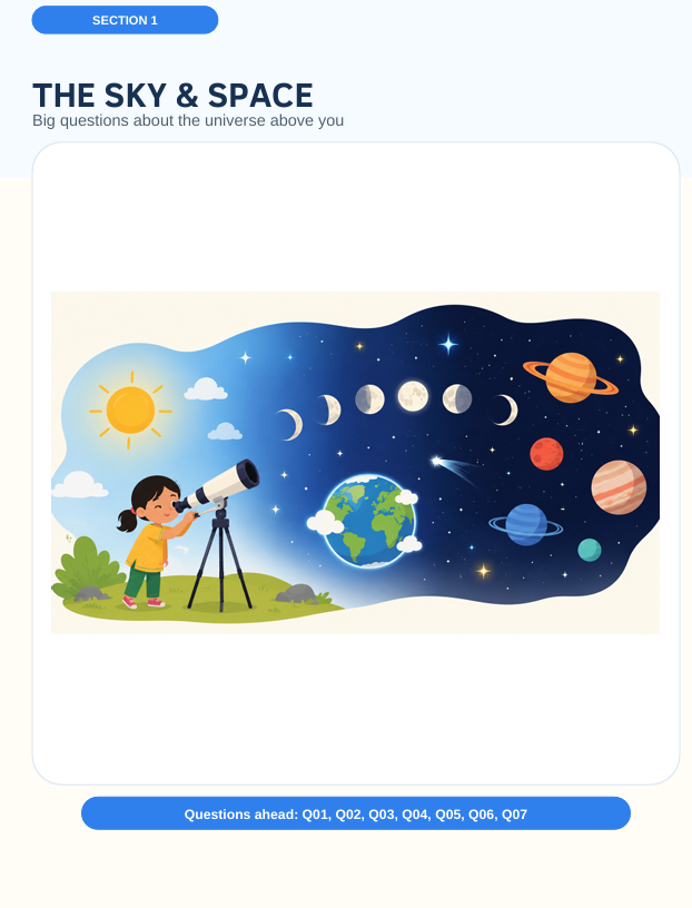The Curiosity Book – 50 Questions Kids Always Ask | LearnStack Kids preview image 13