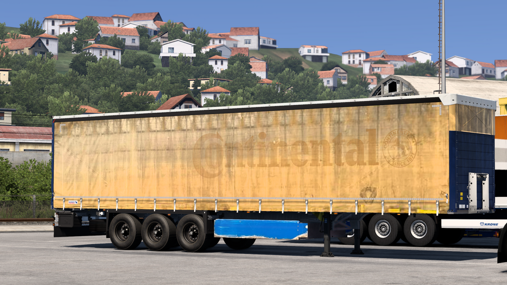 Ex Continental skin for Schmitz trailer dlc .ETS2 by ANGYALFOLDI