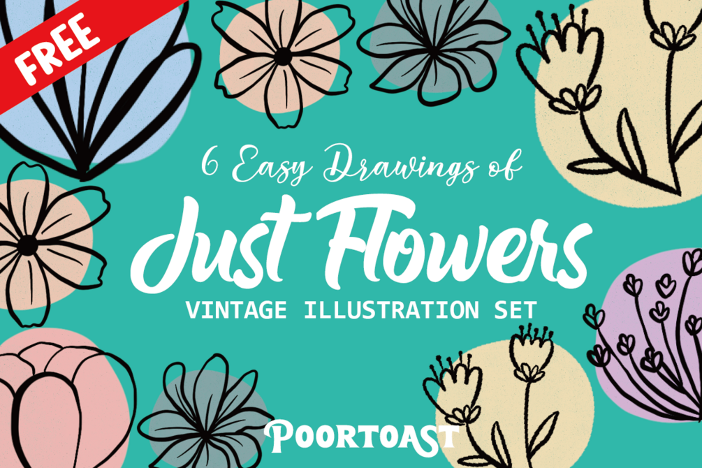 [Digital Image] Just Flowers Set