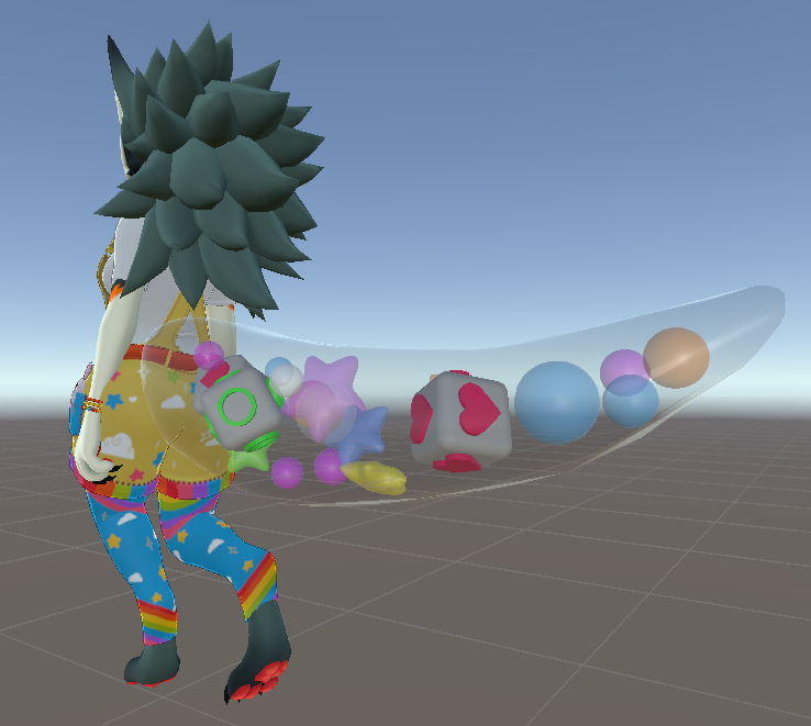 Inflatable Tail -[Vrchat]