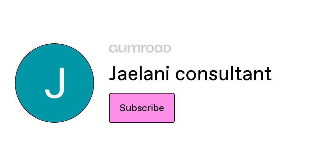 Jaelani consultant