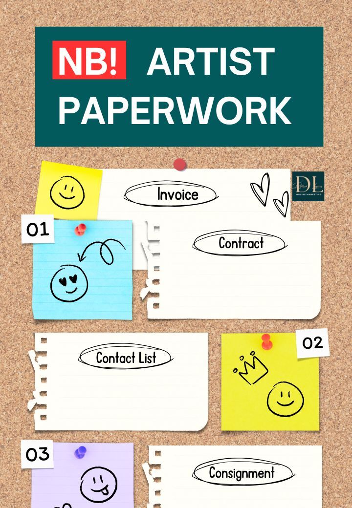 NB! ARTIST PAPERWORK BUNDLE