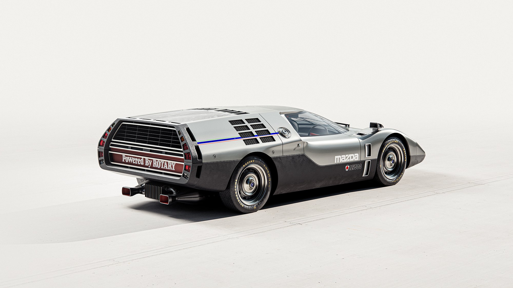 Mazda RX500 - free 3D Model