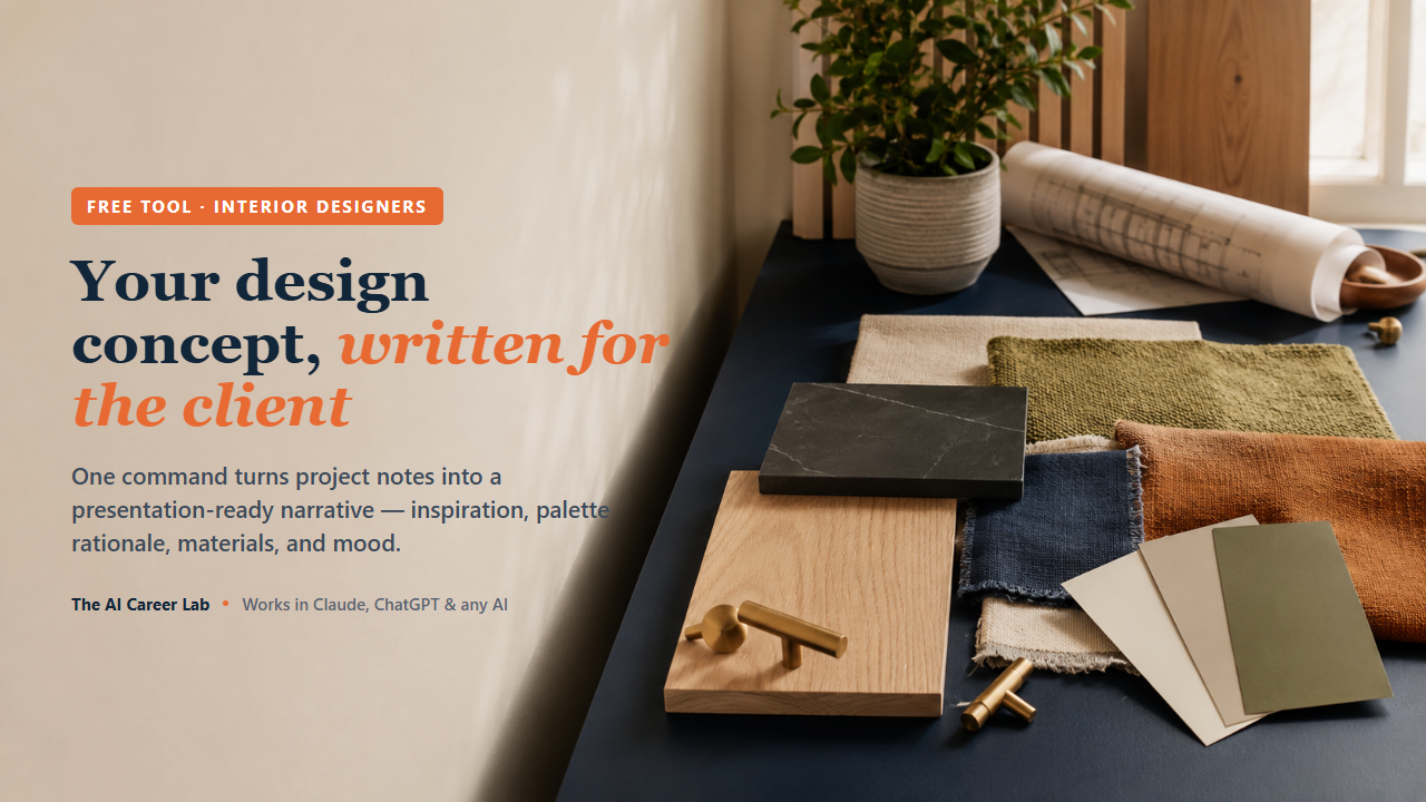 Your design concept, — what's inside