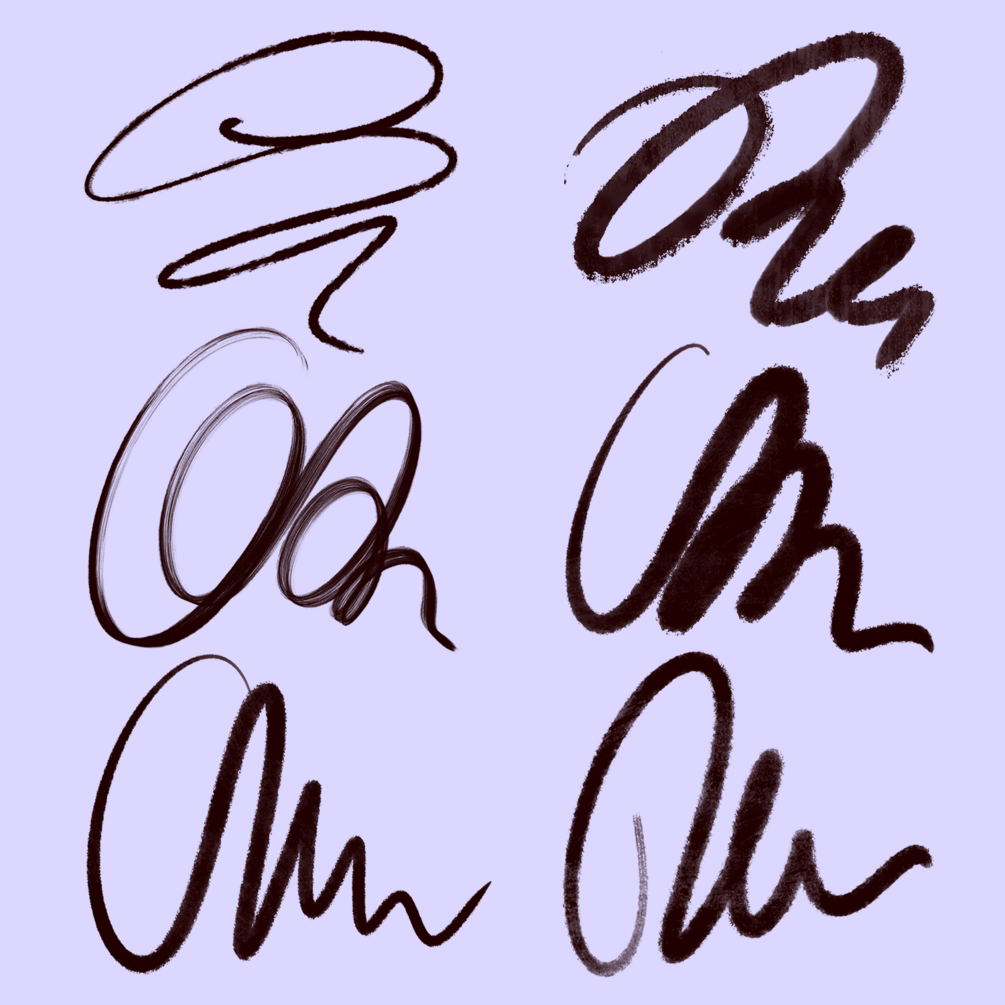 Free Procreate Inking Brushes