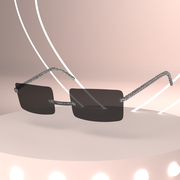 Rimless Sunglasses