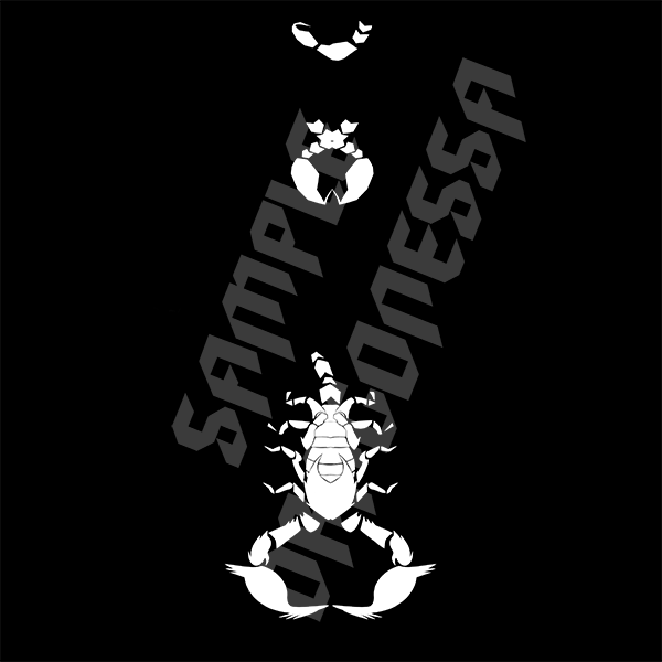 Scorpion Skin Tattoo Texture