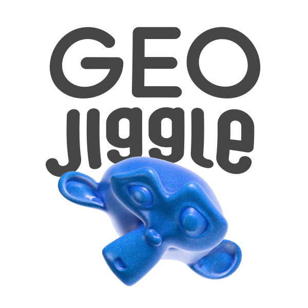 GeoJiggle — Geometry Nodes Jiggle Solver for Blender
