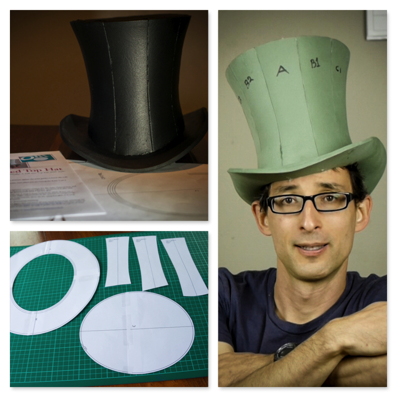 Bowler hat template deals