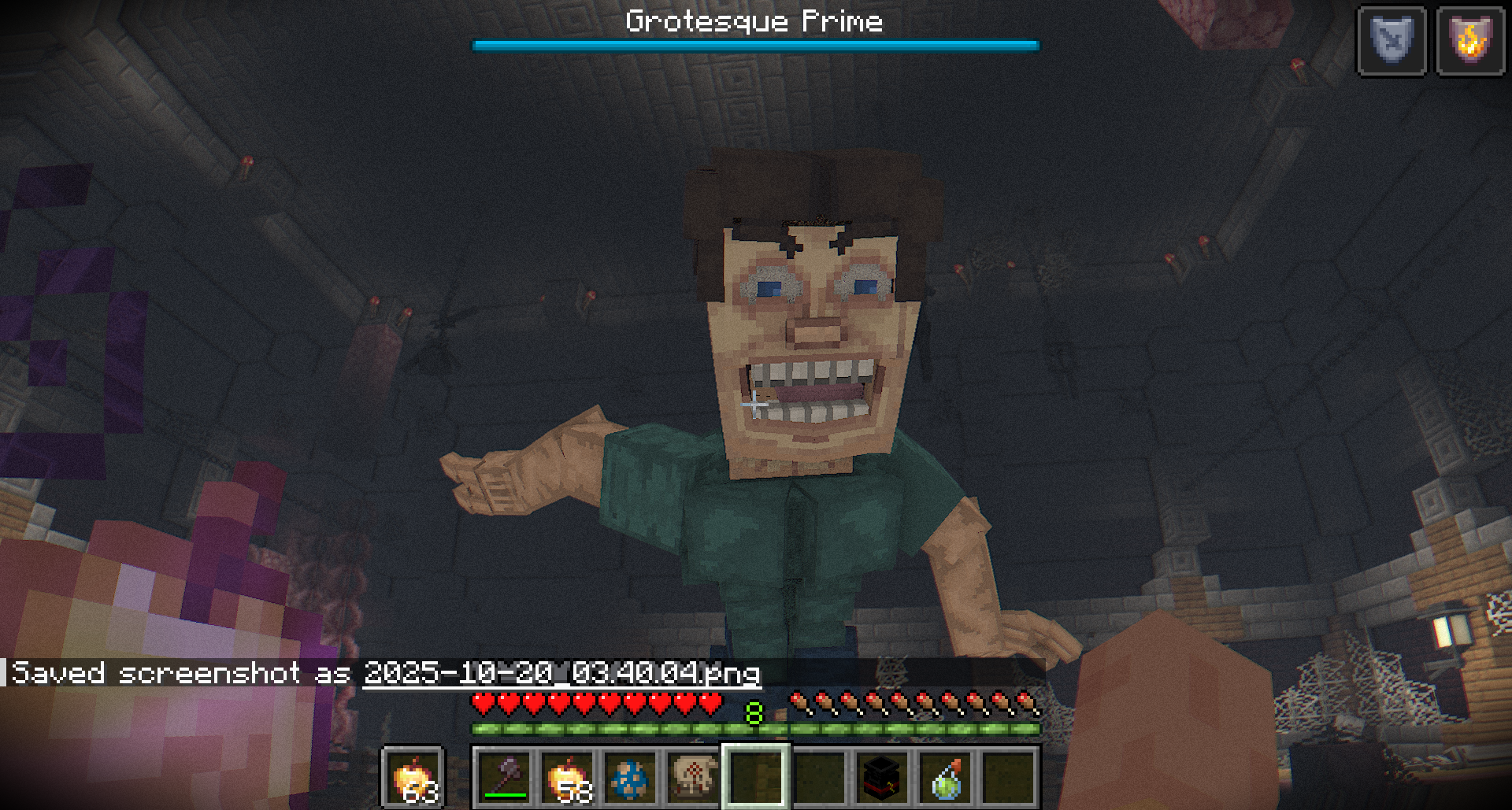 Grotesque Steve Mod
