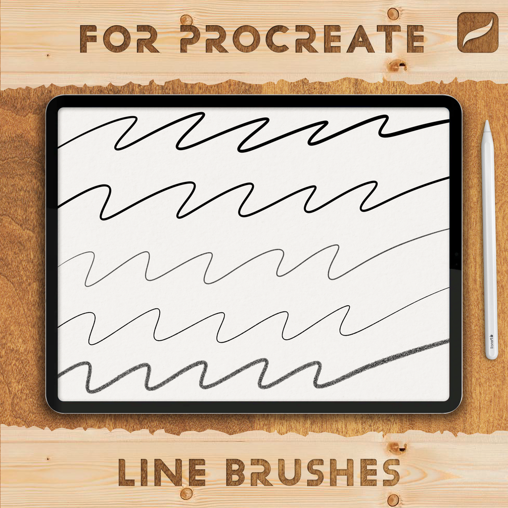 Free Line Brushes for Procreate