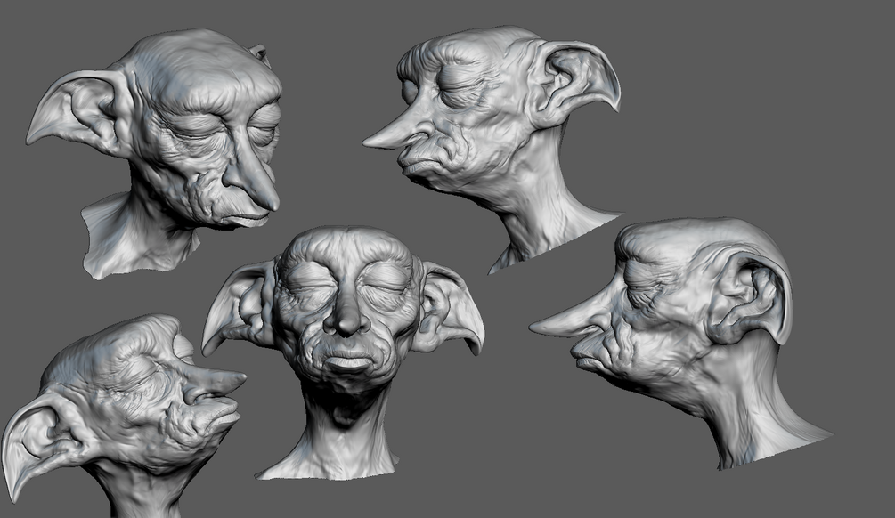 Dobby - Harry Potter - ZBrushCentral