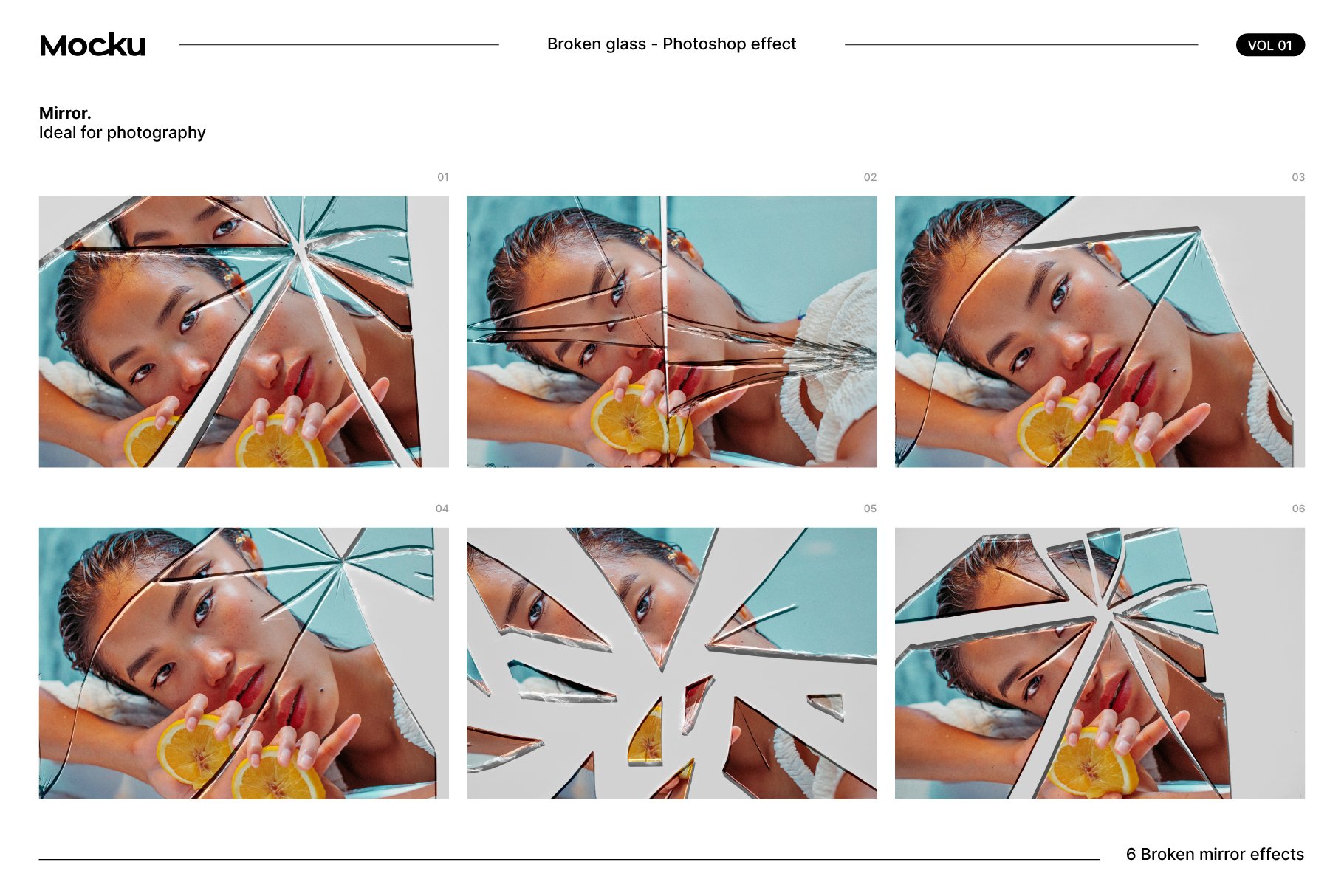 Broken Glass - Photoshop effect, image size:1820x1214