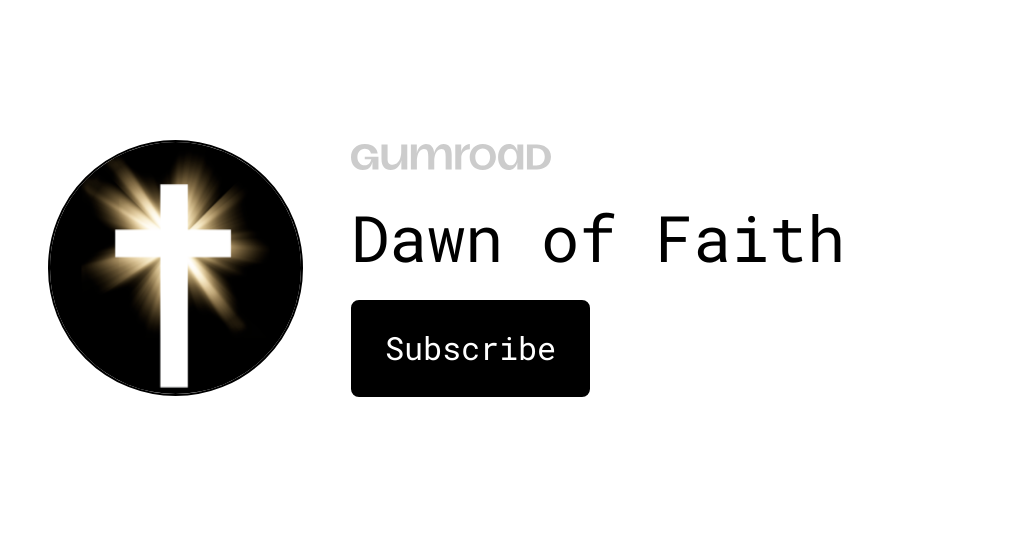 Dawn Of Faith