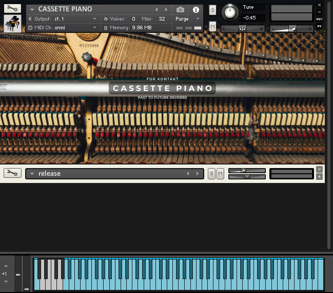 CASSETTE PIANO FOR KONTAKT!