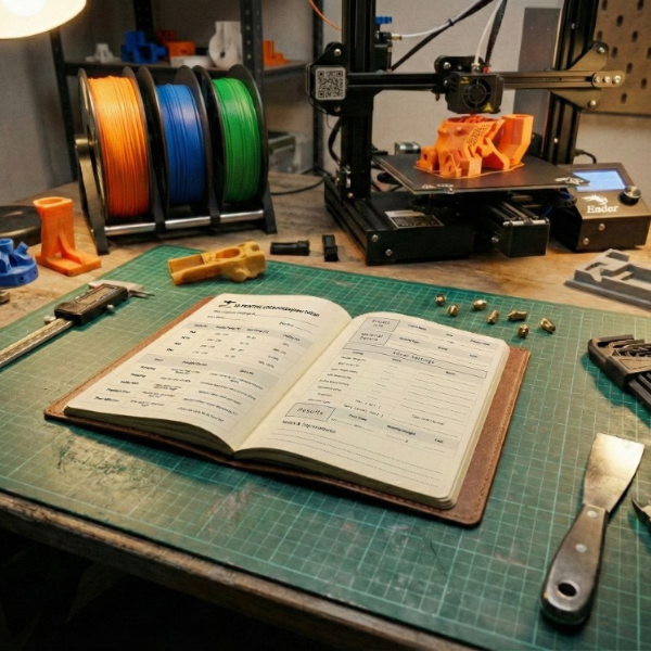The Ultimate 3D Printing Logbook [Printable PDF] - Engineer Edition | Track Settings & Fix Failures
