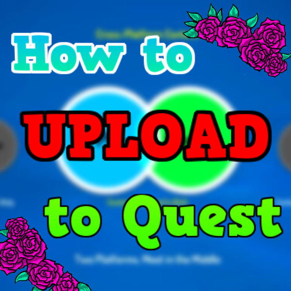 ღ HOW TO UPLOAD TO QUEST 2:23 min vid in bio vrchatღ 