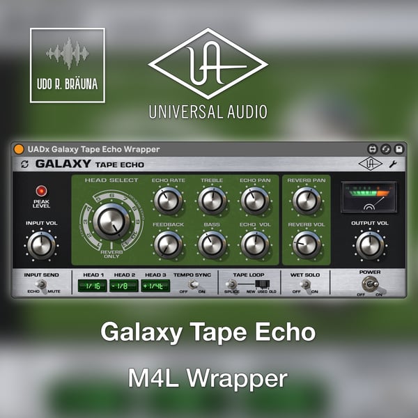 UAD Galaxy Tape Echo Wrapper