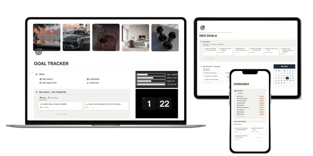 Notion Goal Tracker