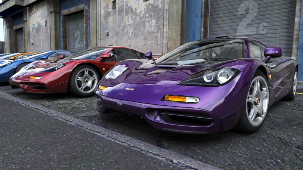 mclaren f1 purple