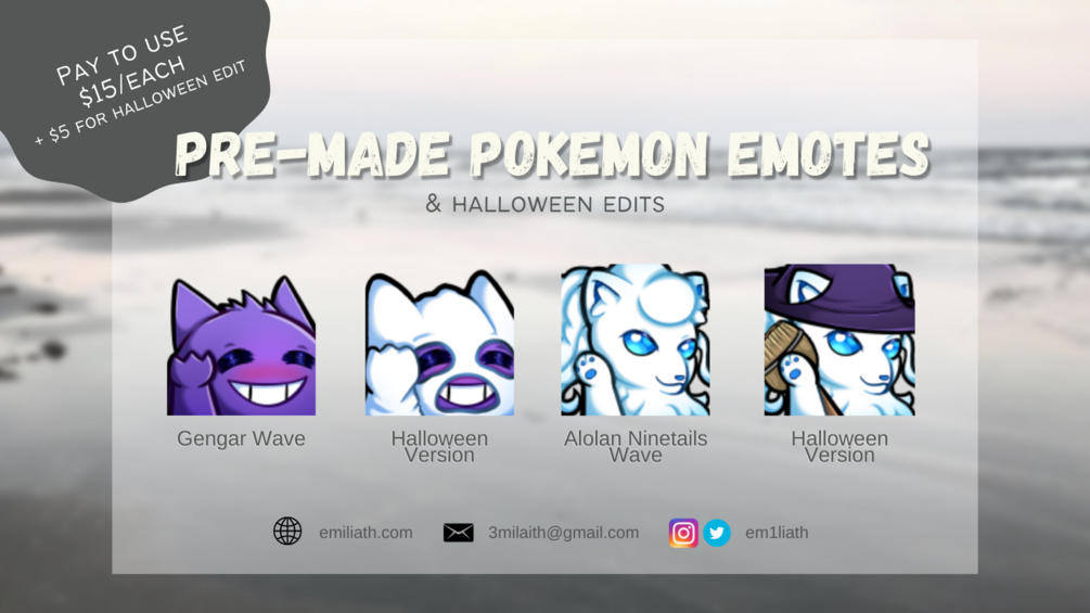 Twitch Pokemon Emote Gengar Gun Ash Hat Scarlet Violet -  Sweden