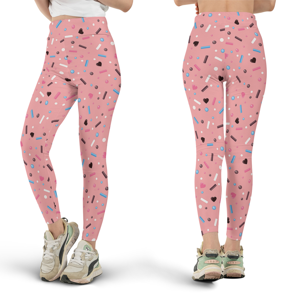 Pink Sprinkles Leggings