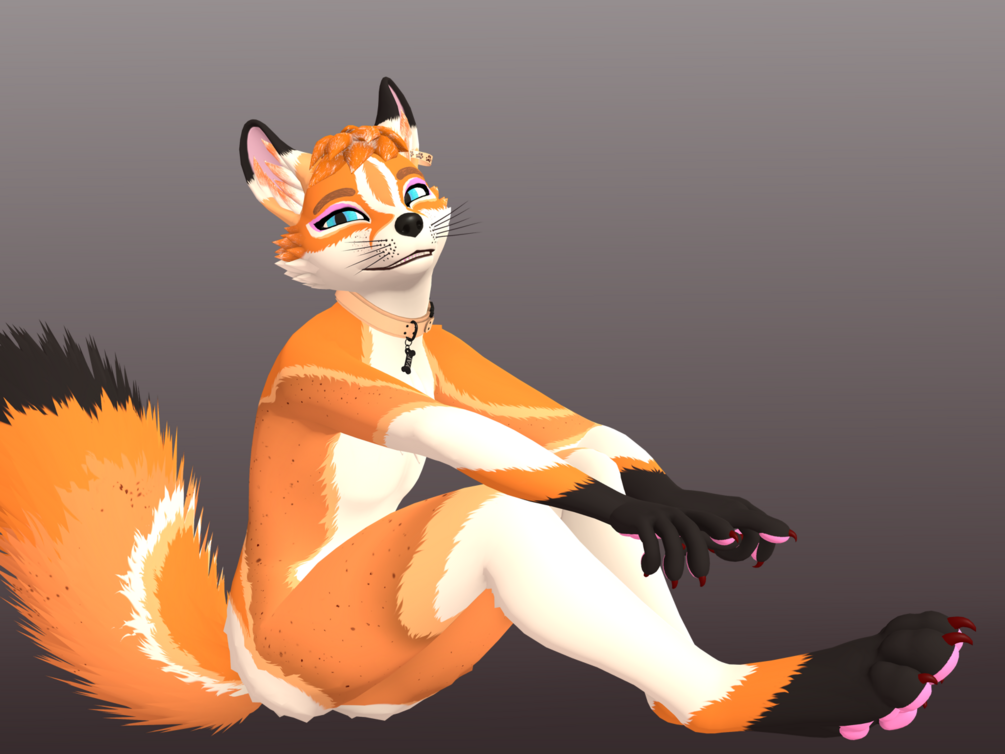 YAF - Yet Another Fox (VRChat, ChilloutVR, VRM)