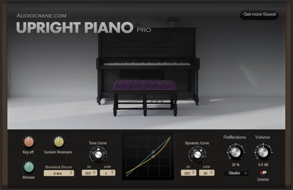 Dynamic Sound Upright Piano