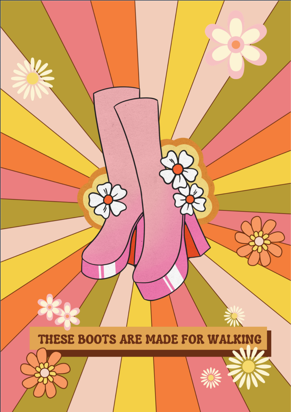 THESE BOOTES ARE MADE FOR WALKING TUTORIAL + PDF