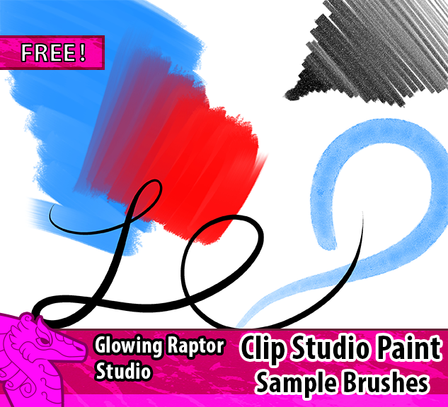 Free Samples Brushes! (Clip Studio/Manga Studio)