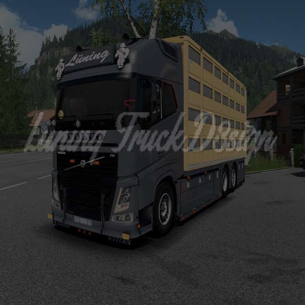 (ETS2) Luning Volvo FH4 660 by Luning Truckd3sign