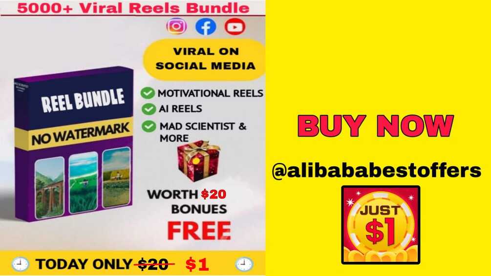 5000 Viral Reels Bundle