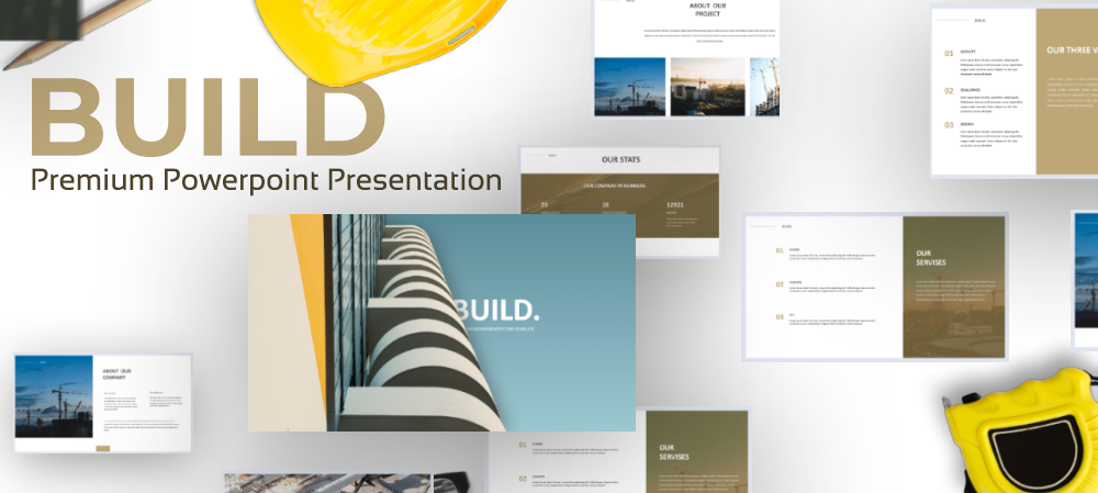 BUILD - Development presentation template (FREE VERSION)