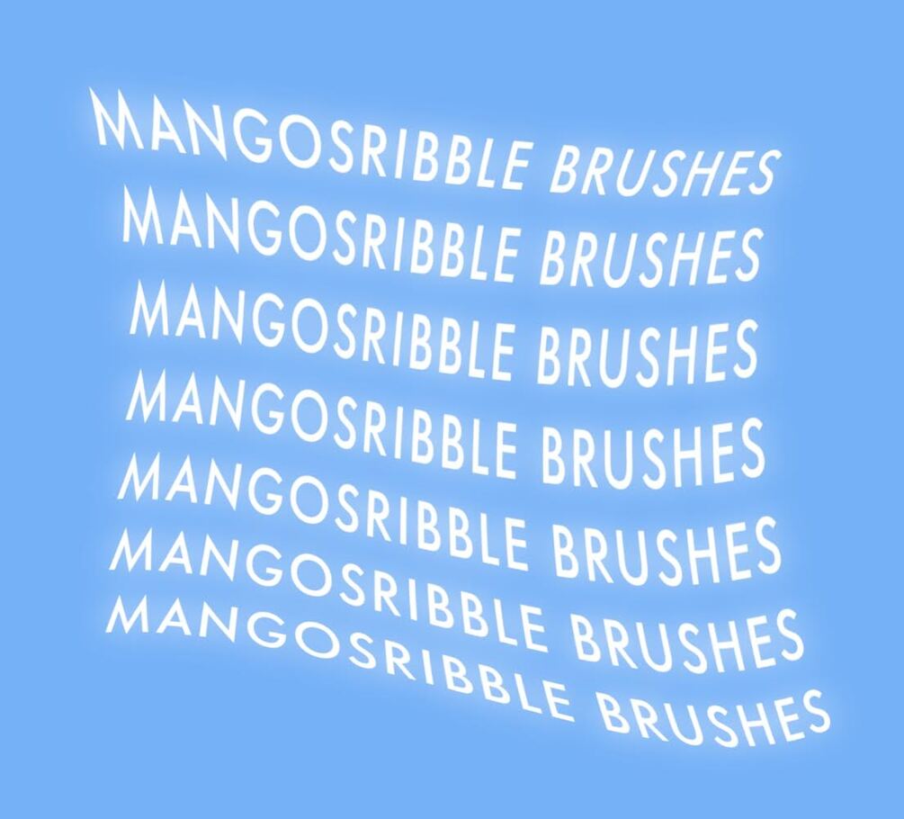 Procreate Brushes (mangoscribble) by Amera