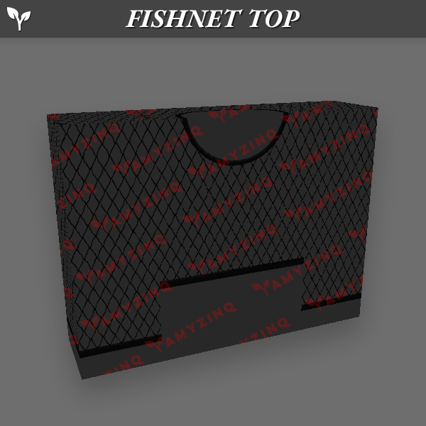 Minecraft — Fishnet Top