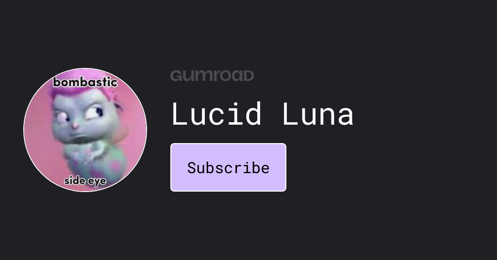 Lucid Luna