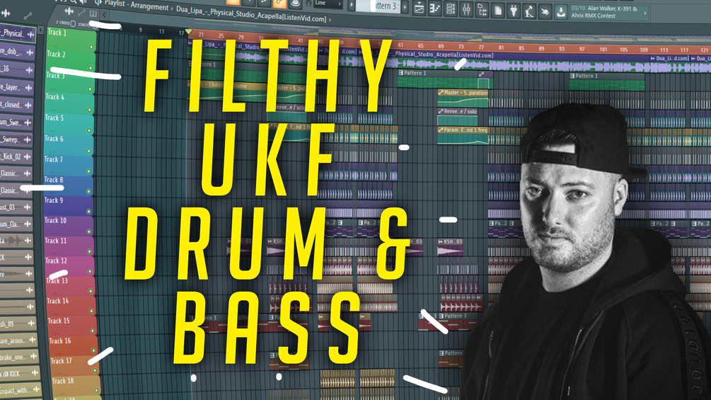 Filthy UK Drum & Bass FL Studio Template / Project